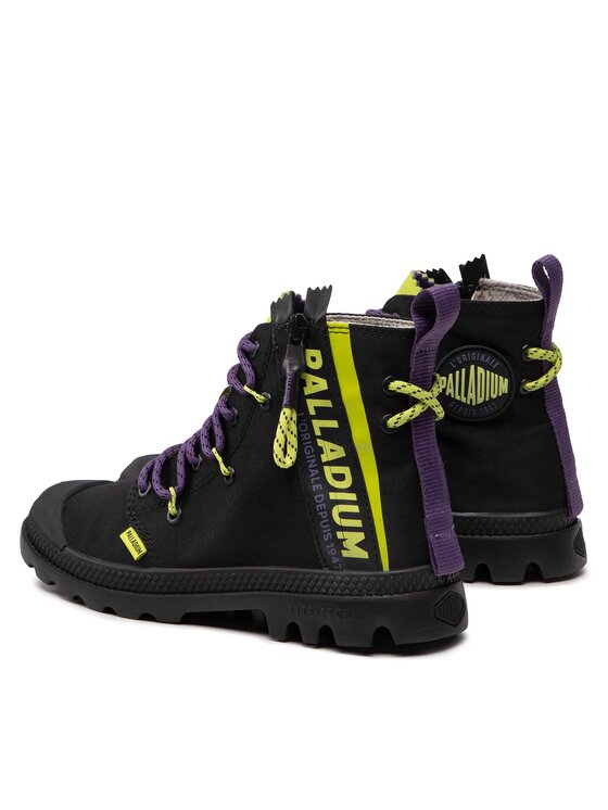 Palladium Palladium Trapery Pampa Lite Lace It 78353-099-M Czarny