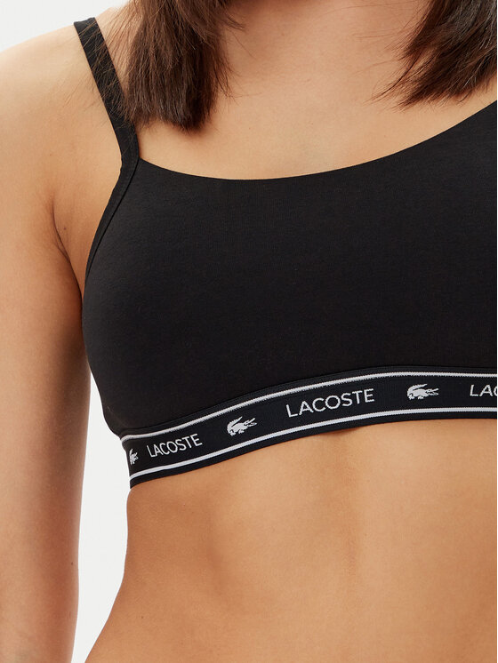 Lacoste Lacoste Biustonosz top IF8166 Czarny