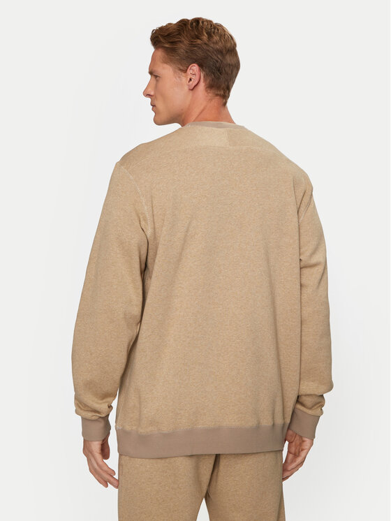 adidas adidas Bluza Seasonal Essentials IY6613 Beżowy Regular Fit