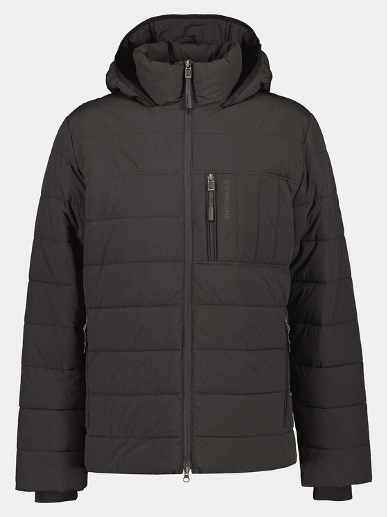 Didriksons Didriksons Μπουφάν χειμωνιάτικο Jona Usx Jkt 504923 Μαύρο Regular Fit