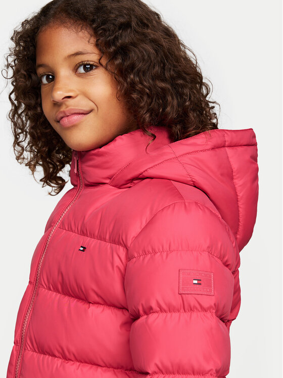 Tommy Hilfiger Tommy Hilfiger Daunenjacke Essential KG0KG07399 D Rosa Regular Fit