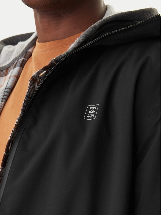Billabong Billabong Μπουφάν αδιάβροχο Rainstorm EBYJK00137 Μαύρο Regular Fit