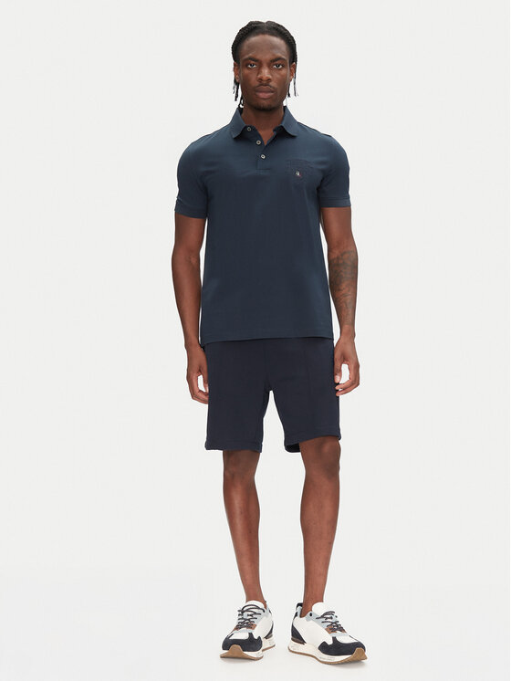 Aeronautica Militare Aeronautica Militare Polo 251PO1863J682 Tumši zils Regular Fit