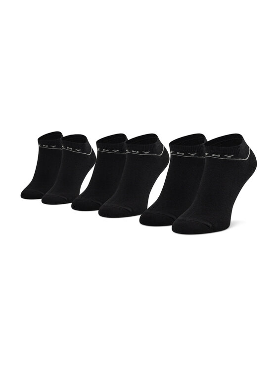 Set di 3 paia di calzini corti da donna DKNY