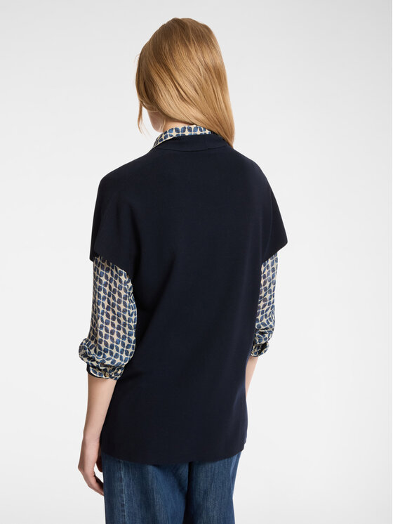 Elena Mirò Elena Mirò Cardigan M420Z000548N034 Blu Regular Fit