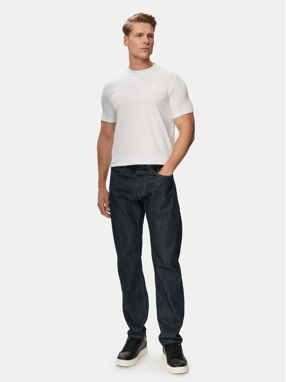 KARL LAGERFELD KARL LAGERFELD Тишърт 755750 500221 Бял Regular Fit