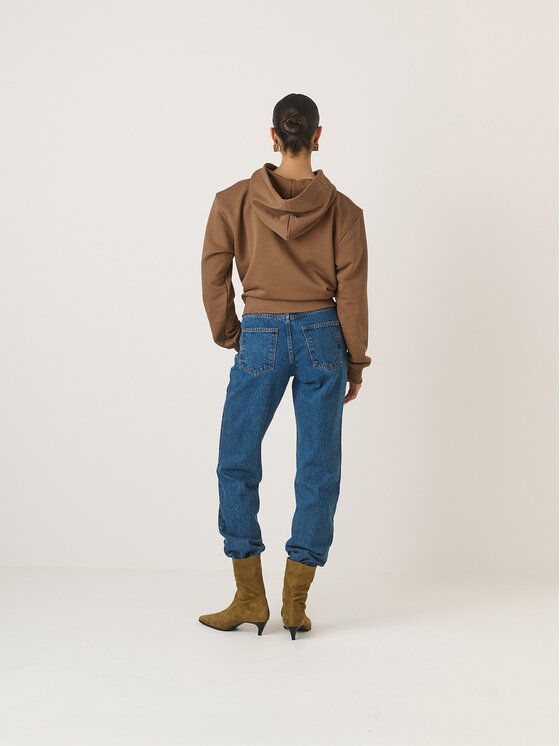 La Mania La Mania Mikina LIO Hnědá Classic Fit