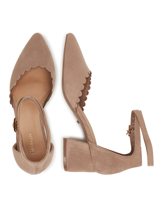 DeeZee DeeZee Tacones DF-82574-4 Beež