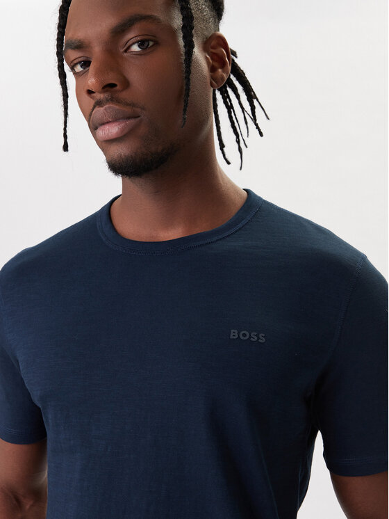 BOSS BOSS T-krekls Tegood 50508243 Tumši zils Regular Fit