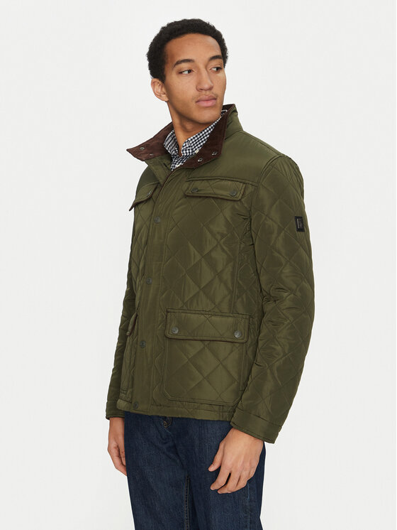 U.S. Polo Assn. U.S. Polo Assn. Μπουφάν μεταβατικό MUP3790 Χακί Regular Fit