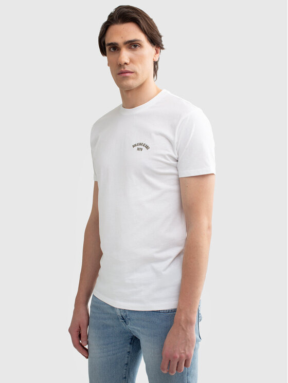 BIG STAR BIG STAR T-Shirt VINCER_100_150 Biały Basic Fit