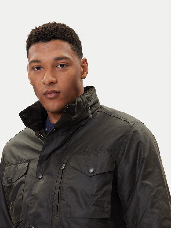 Barbour Barbour Übergangsjacke Sapper MWX0020OL71 Khakifarben Regular Fit