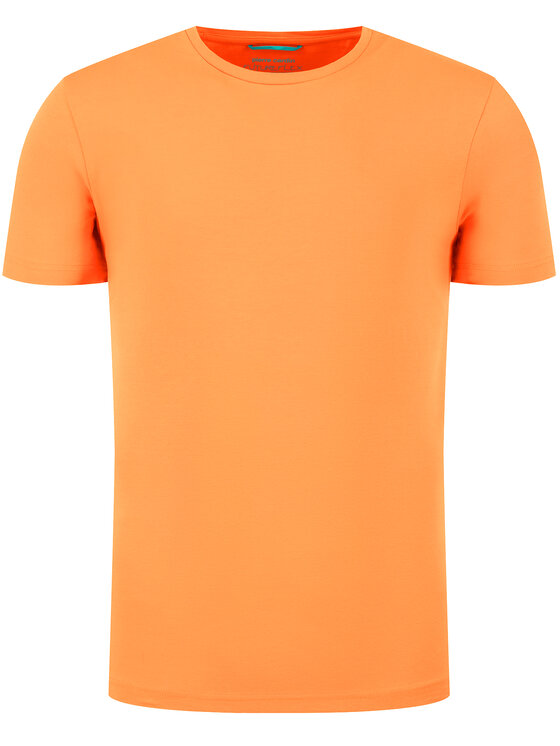 Pierre Cardin Pierre Cardin T-Shirt 52370/000/1247 Pomarańczowy Regular Fit