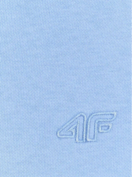 4F 4F Bluzka TSWSM2325-33 Niebieski Active Fit
