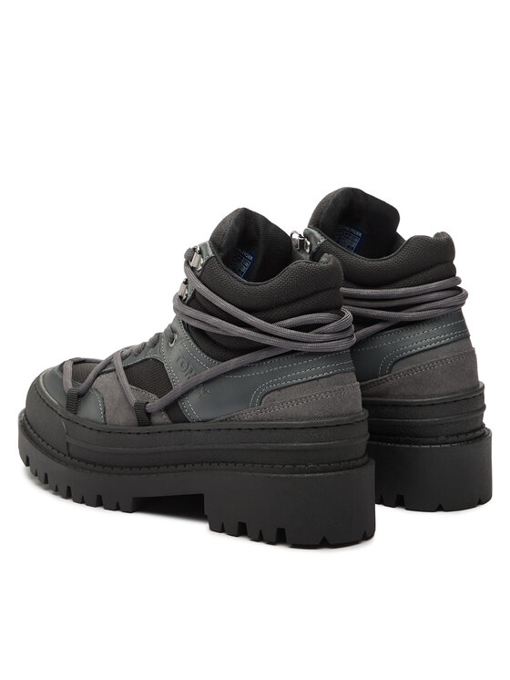 Tommy Jeans Tommy Jeans Schnürstiefeletten Tjw Hybrid Boot EN0EN02338 Schwarz