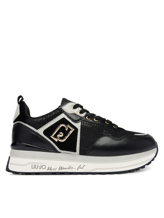 Liu Jo Liu Jo Sneakersy Maxi Wonder 01 BA6009 PX077 Čierna