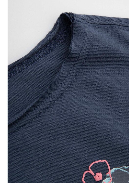 Coccodrillo Coccodrillo Tričko WC6143203FGJ-015 Tmavomodrá Regular Fit