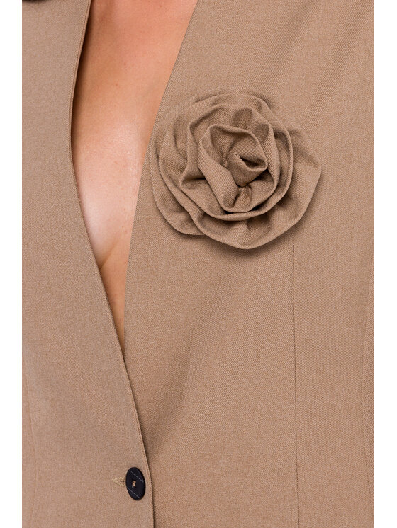 Stylove Stylove Marynarka S370 Beżowy Ladies Fit