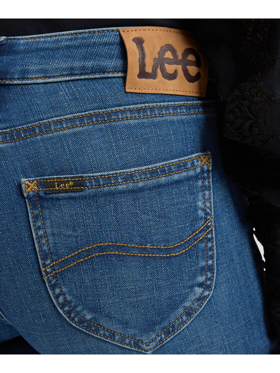 Lee Lee Jeansy 112385796 Niebieski Bootcut Fit