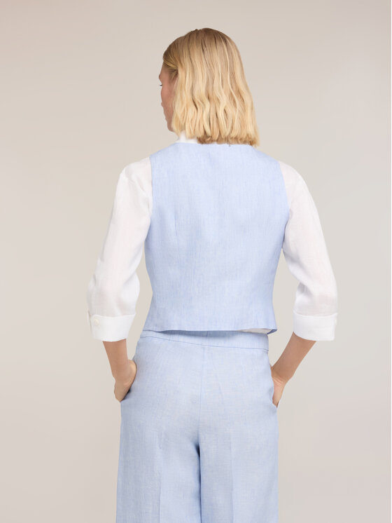 Motivi Motivi Camicia L017Q000080N0R4 Turchese Regular Fit