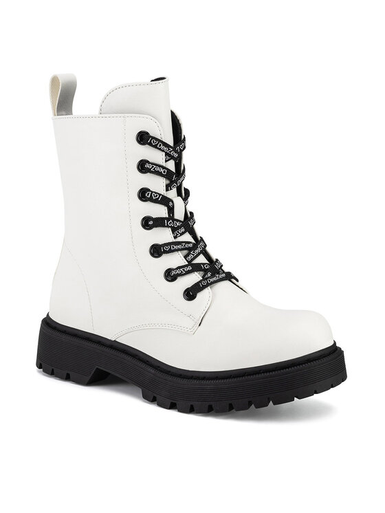 DeeZee DeeZee Schnürschuhe CS5587-16 Weiß