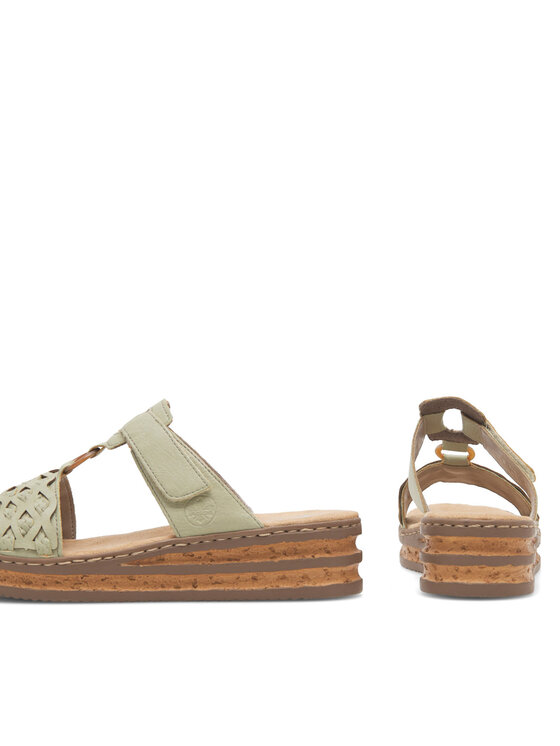 Rieker Rieker Şlapi 629K9-52 Verde