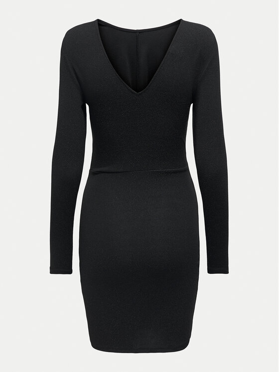 ONLY ONLY Rochie cocktail Queen 15189967 Negru Regular Fit
