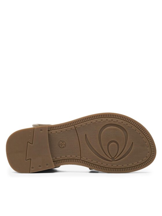 Nelli Blu Nelli Blu Sandály CM220707-1 Zlatá
