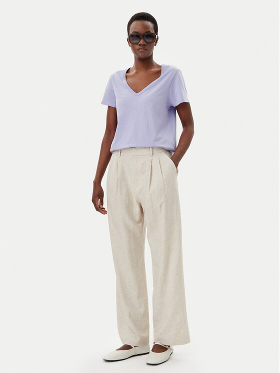 Gap Gap T-Shirt 723631-00 Fioletowy Regular Fit