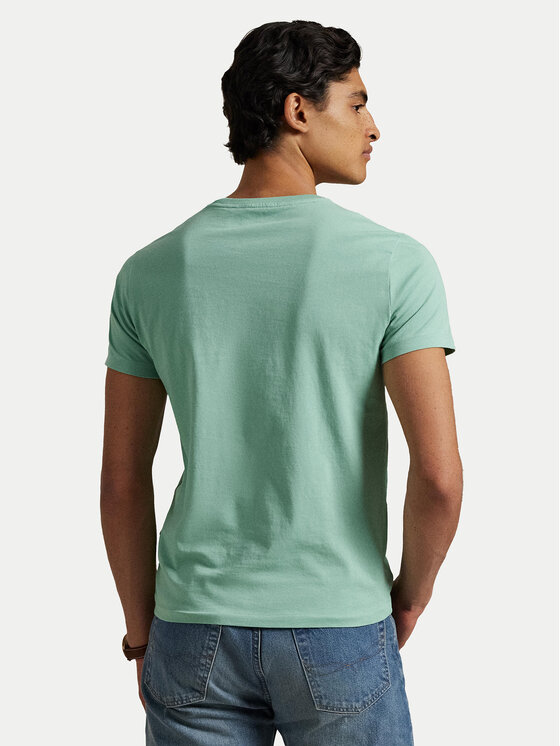 Polo Ralph Lauren Polo Ralph Lauren Póló 710671438415 Zöld Slim Fit