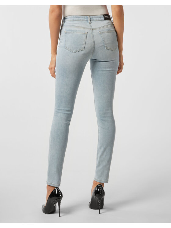 PHILIPP PLEIN PHILIPP PLEIN Jeansy 30912 Szary Slim Fit