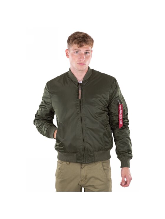 Alpha Industries Alpha Industries Bundy bomber AI.191118-257-5XL Zelená Vintage Fit