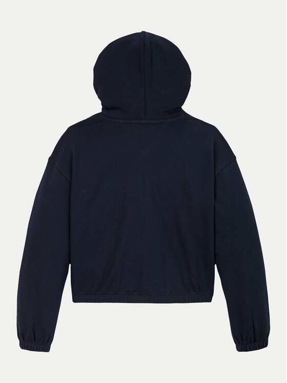 Tommy Hilfiger Tommy Hilfiger Bluza KG0KG08558 D Granatowy Regular Fit