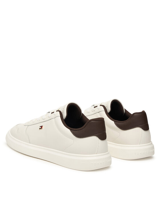 Tommy Hilfiger Tommy Hilfiger Sneakersy Icon Court Light FW0FW09601 Biela