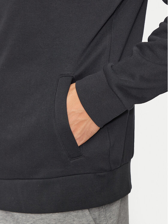 Kappa Kappa Majica dugih rukava Feffo 341Q6QW Crna Regular Fit