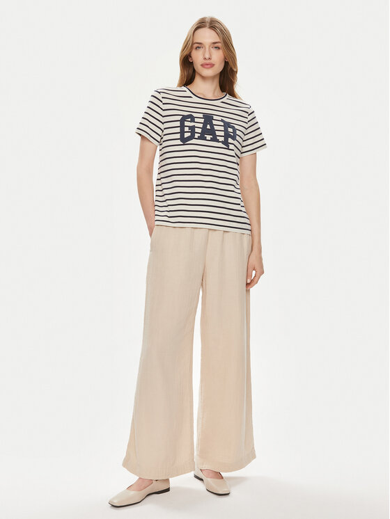 Gap Gap T-särk 871061-00 Beež Regular Fit