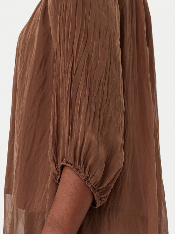 ViCOLO ViCOLO Halenka TD0020 Hnědá Loose Fit