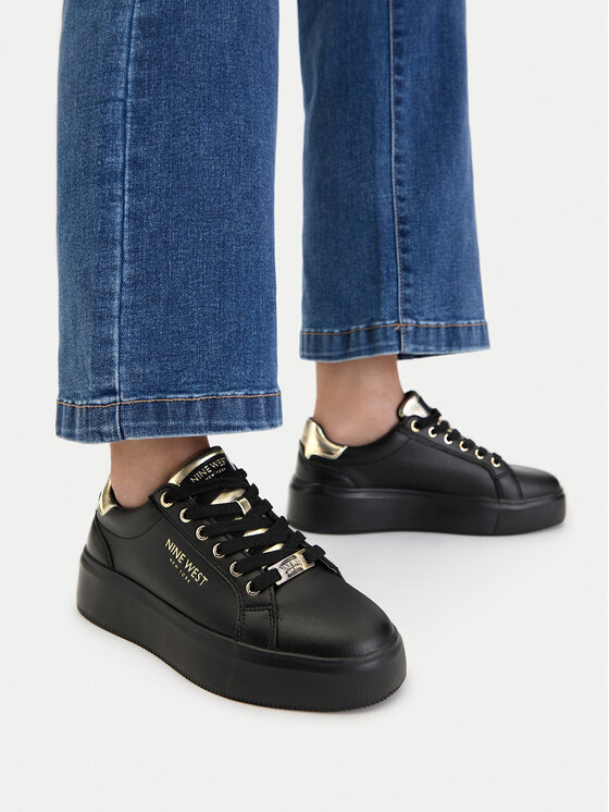Nine West Nine West Snīkeri CEO-ALIA-01 Melns