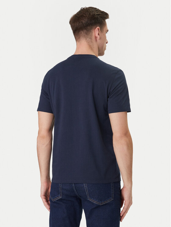 Calvin Klein Calvin Klein Tričko Micro Logo LV04LC255G Tmavomodrá Regular Fit