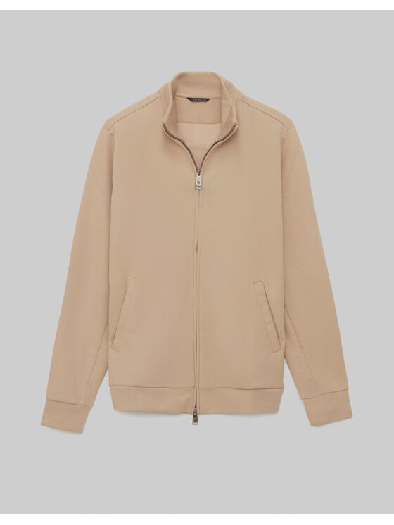 Borgio Borgio Bluza Bisenti Beżowy Slim Fit