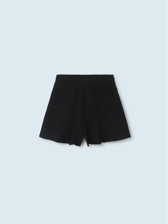 Mayoral Mayoral Pantaloncini di tessuto 6241 Nero