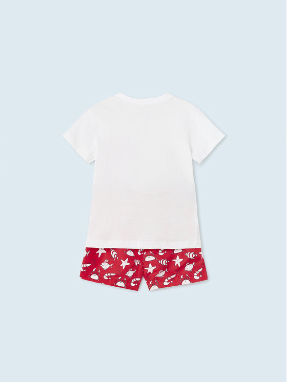 Mayoral Mayoral Kinderset 1639 Rot Regular Fit
