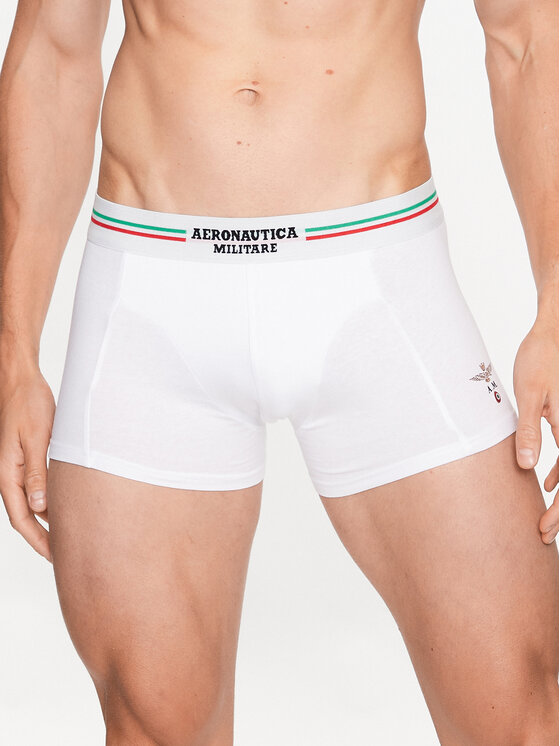 Aeronautica Militare Aeronautica Militare Set od 2 para bokserica AM1UBX001 Bijela