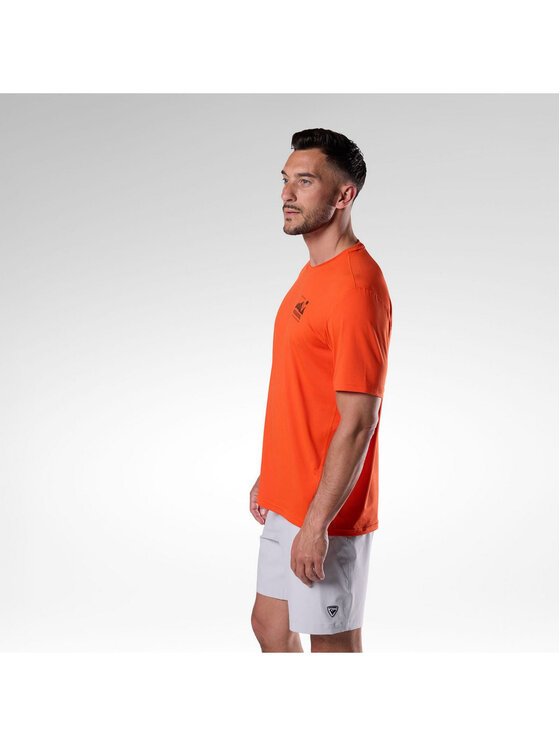 Rossignol Rossignol T-Shirt M Graphic Active Tee Pomarańczowy Regular Fit