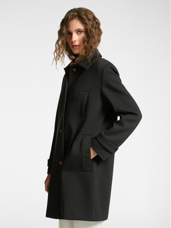 Elena Mirò Elena Mirò Cappotto 8142P000052N033 Nero Regular Fit