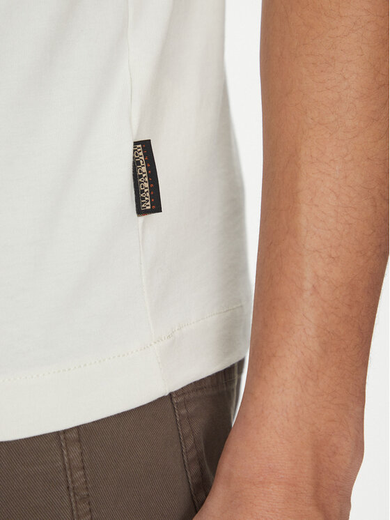 Napapijri Napapijri T-särk S-box Logo NP0A4I3L Ekrüüvärv Regular Fit