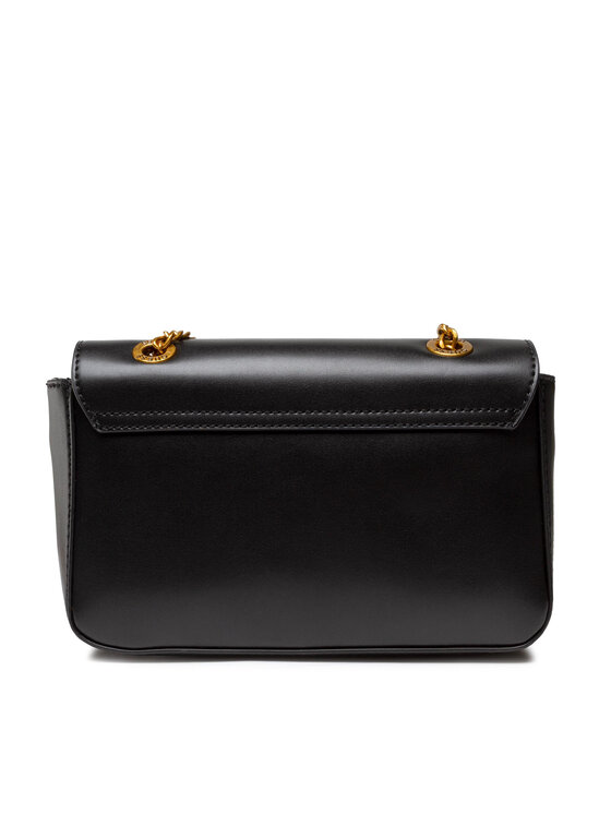 Guess Guess Ročna torba Zadie Convertible Xbody Flap HWVB84 15210 Črna