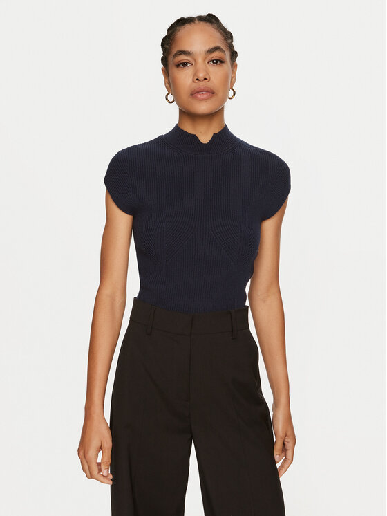 Női Blúz TWINSET, Méret: M, Sötétkék, 242TP3110