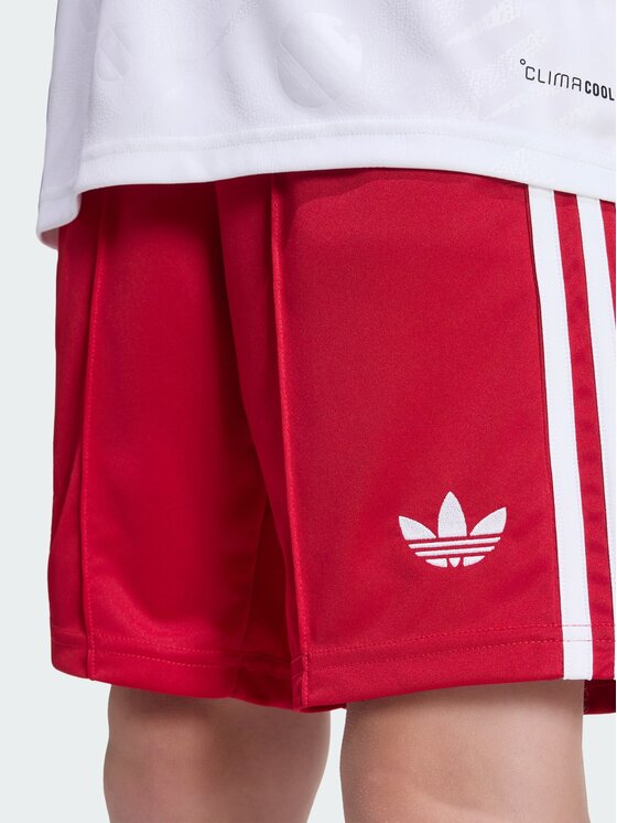 adidas adidas Szorty sportowe 171848 Czerwony Regular Fit