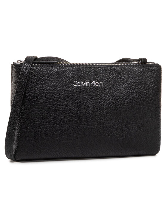Calvin Klein Calvin Klein Soma Ck Everyday Duo Crossbody K60K606768 Melns